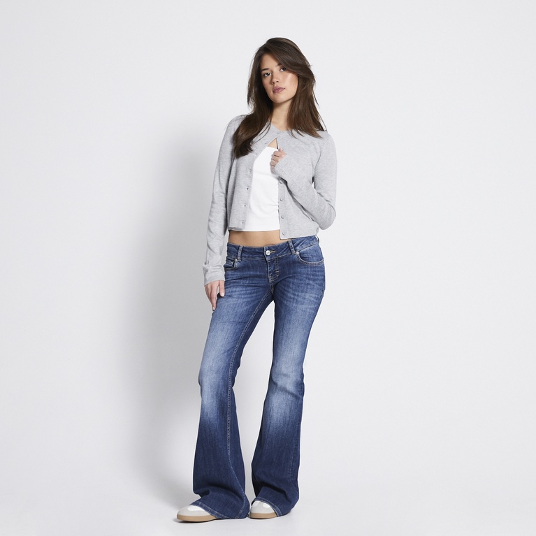 Fine-knit cardigan "Stine"